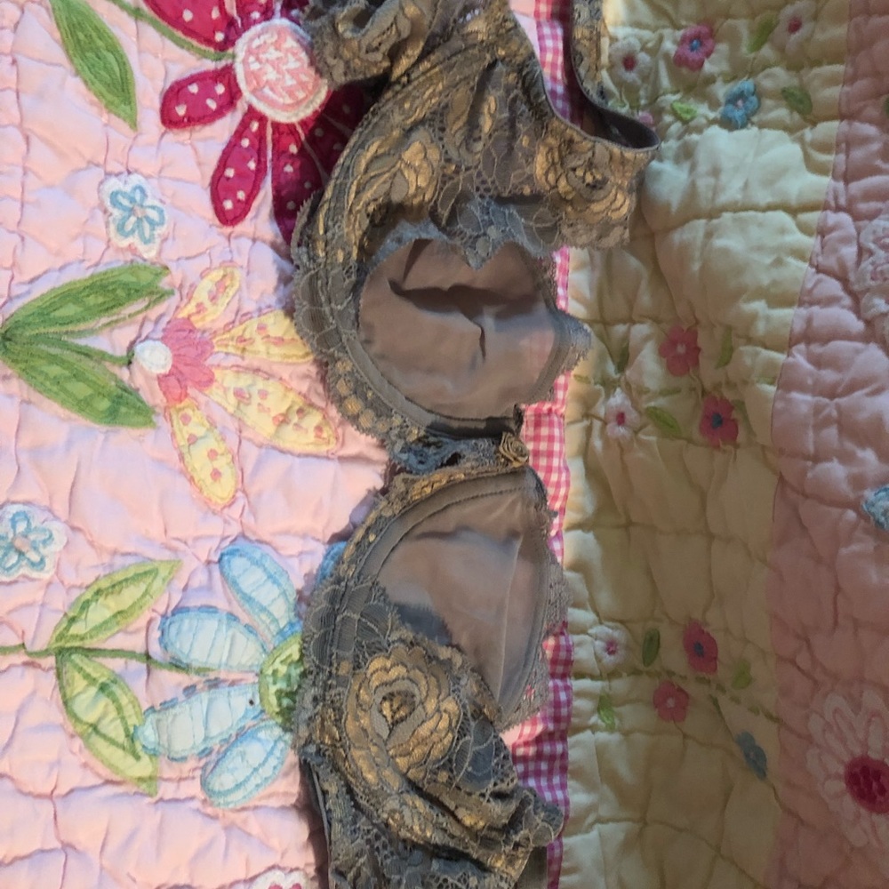 Victoria’s Secret sheer underwire lace bra 36C